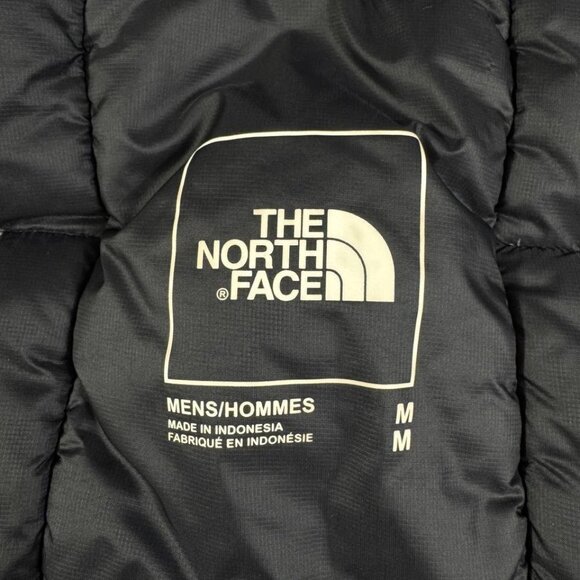 The North Face 700 Down Puffer Jacket – Blue/Black – Hooded Size M - Picture 13 of 16